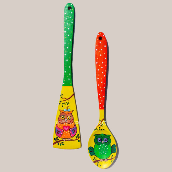 wooden Spatula paint 1 PS4559WS