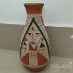 Hand Made Clay Flower Vase