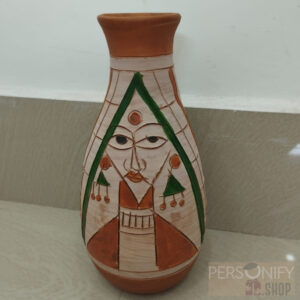 Hand Made Clay Flower Vase