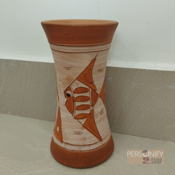 terracotta flower vase1