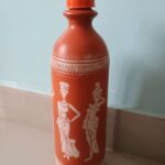 Eco-Friendly Terracotta Water Bottle